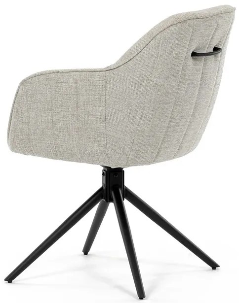 Autronic BONTEC Jedálenská stolička, krémová, látka, HC-536 CRM2 Farba: Žltá