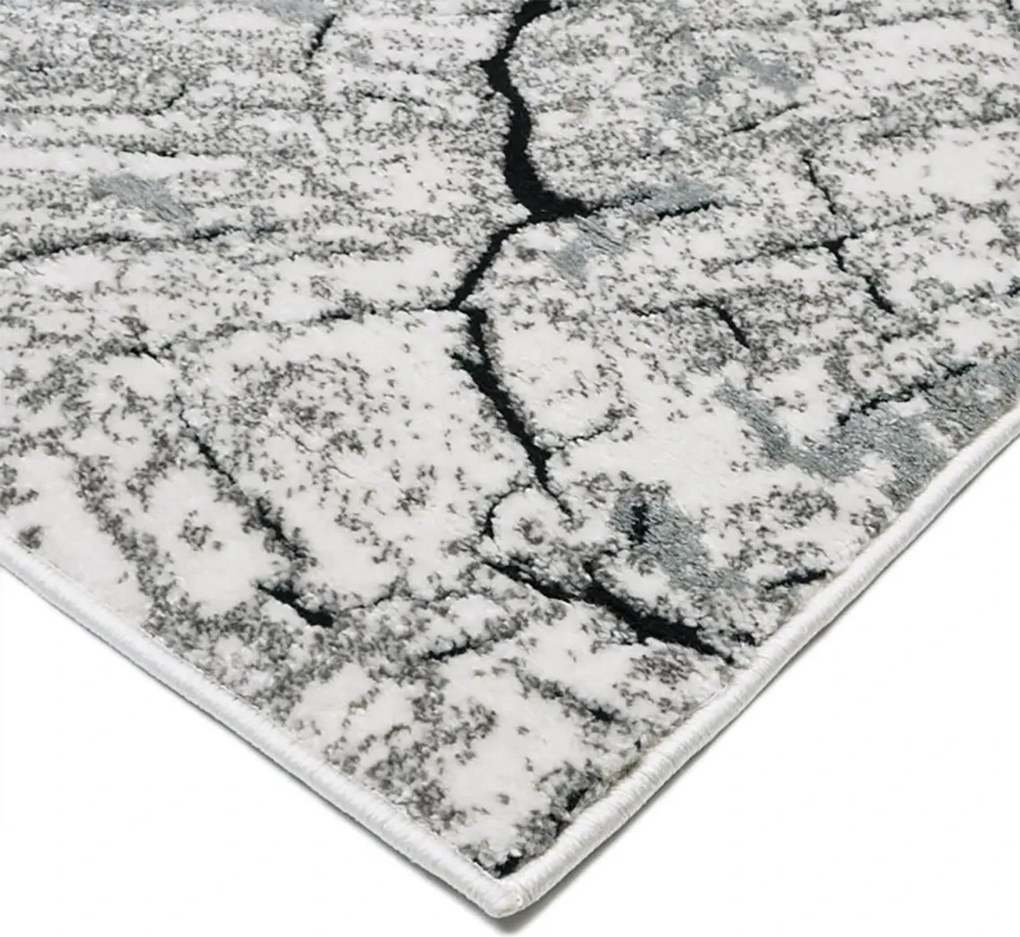 BE Koberec Miami Plus MIAMI PLUS 0300 GREY – sivý obdĺžnikový Rozmer: 80x150 cm