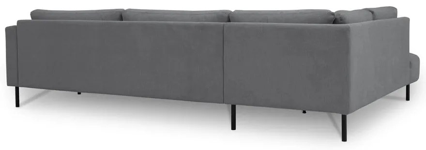 Tmavosivá rohová pohovka (ľavý roh) Hero – Scandic