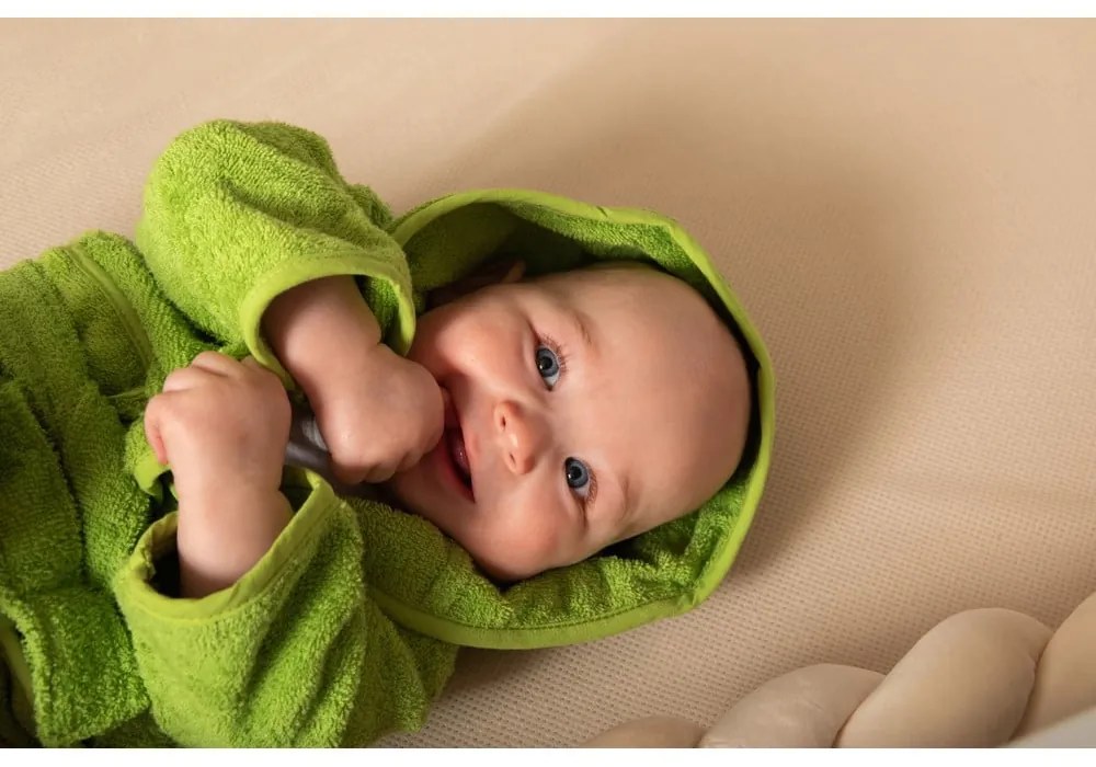 Tmavoružový bavlnený detský župan veľkosť 2-4 roky - Tiseco Home Studio