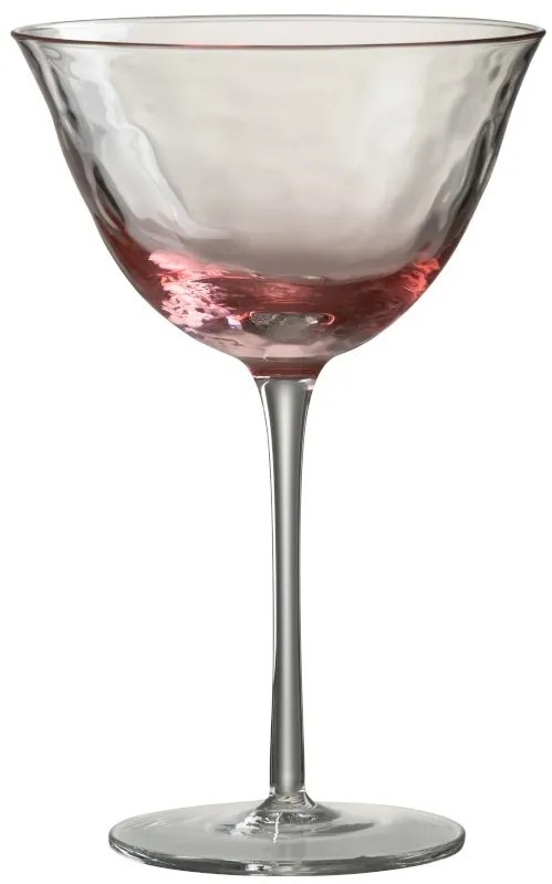 Ružová pohár na koktail Verma - Ø 12 * 18 cm