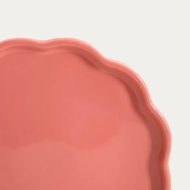 Dekoračný tanier FLORINA ružový 765872