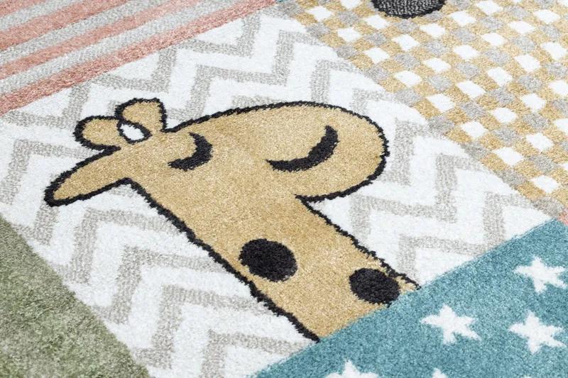 Dywany Łuszczów Detský kusový koberec Fun Pets multi - 160x220 cm