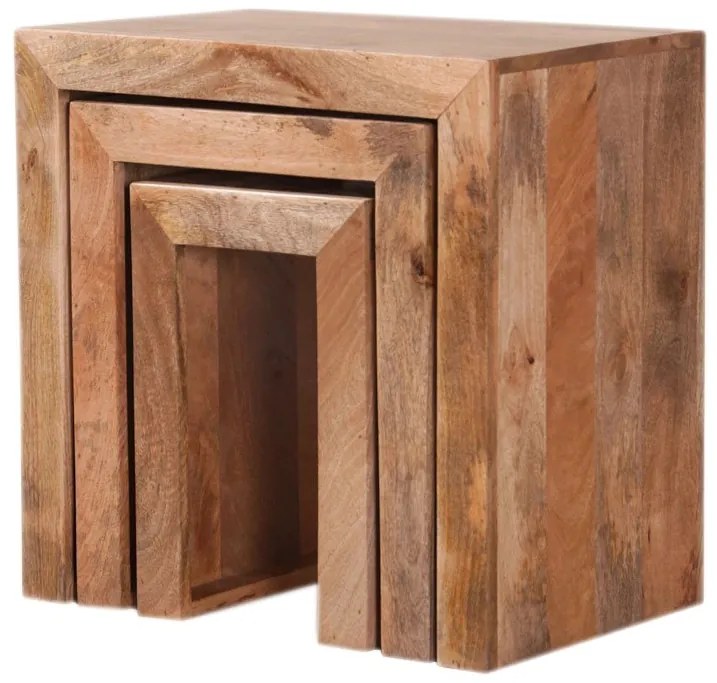 furniture-nabytek.cz - Odkladacie stolíky 3ks Hina