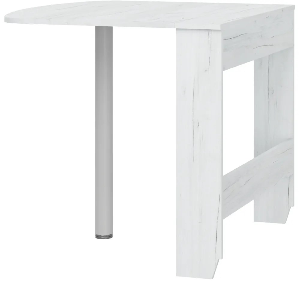 Jedálenský stôl Elston 6 (craft biely) (pre 2 osoby). Vlastná spoľahlivá doprava až k Vám domov. 1051396