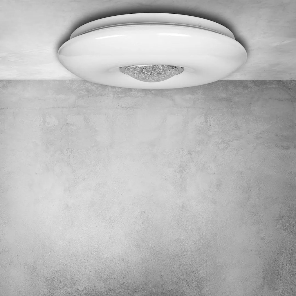 Stropné LED svietidlo Vela, 1x LED 24w, 3000-6000k, w, s ovládačom