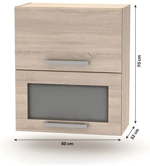Kuchyňská linka 2,4 m, NOVA PLUS 0000210268 Tempo Kondela