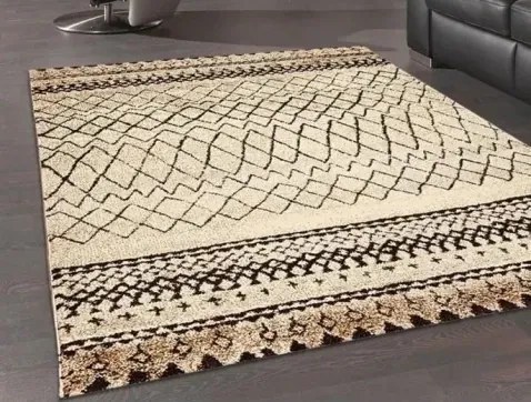 Koberec Marokko 80x150 cm, krémovo-béžový%