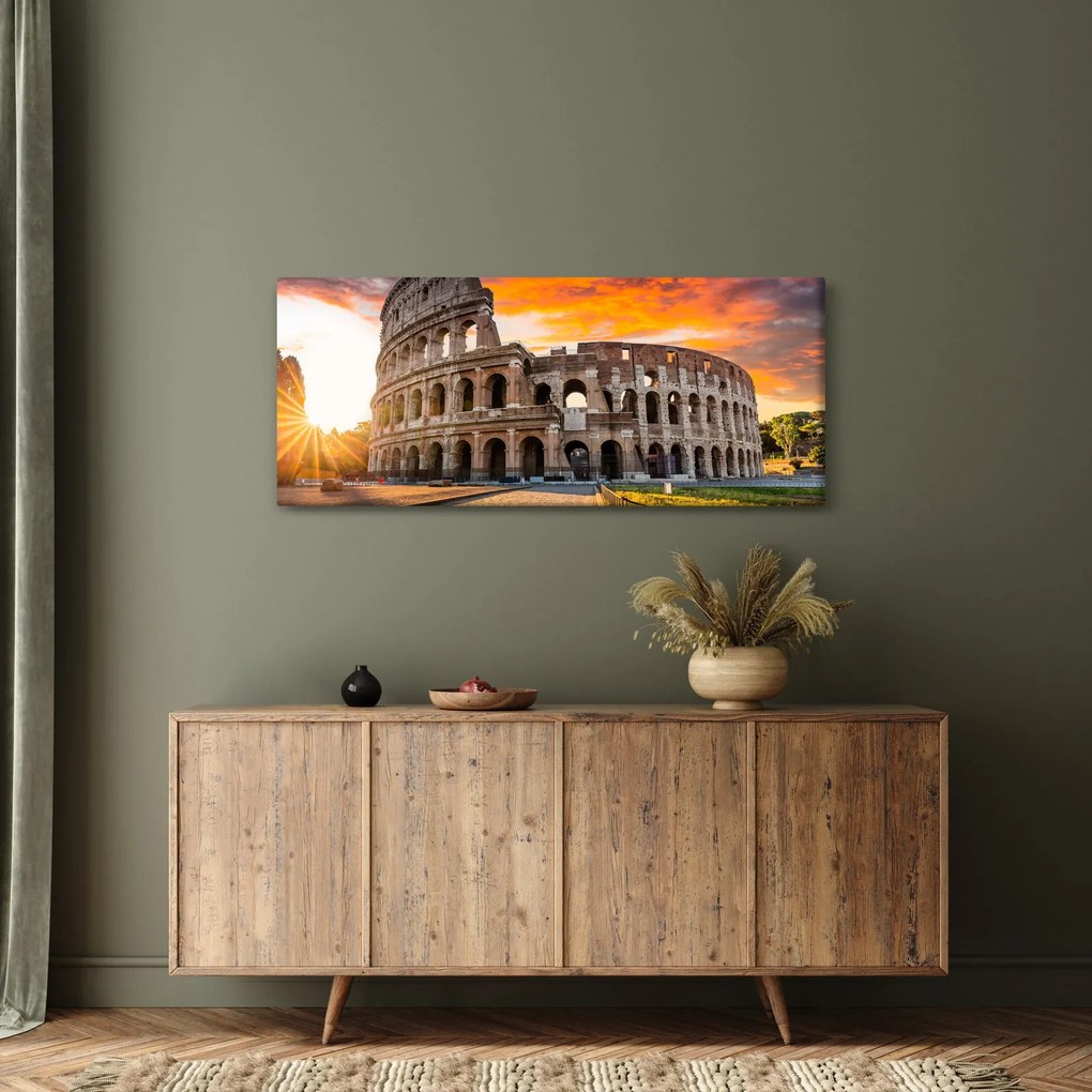 Obraz - Koloseum v Ríme (120x50 cm)