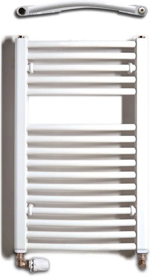 BPS-koupelny Kúpeľňový radiátor Eco EC-X 6073 / biela RAL 9016 (72x60 cm)