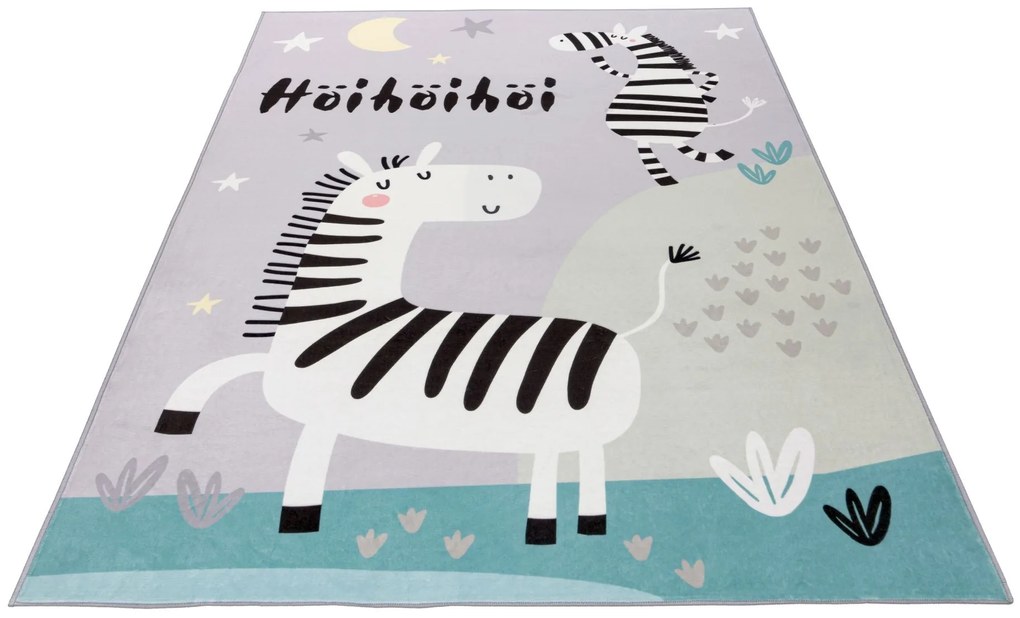 Obsession, Detský kusový koberec Magic Kids ML 103 Daze, 160x230, fialová, detská izba