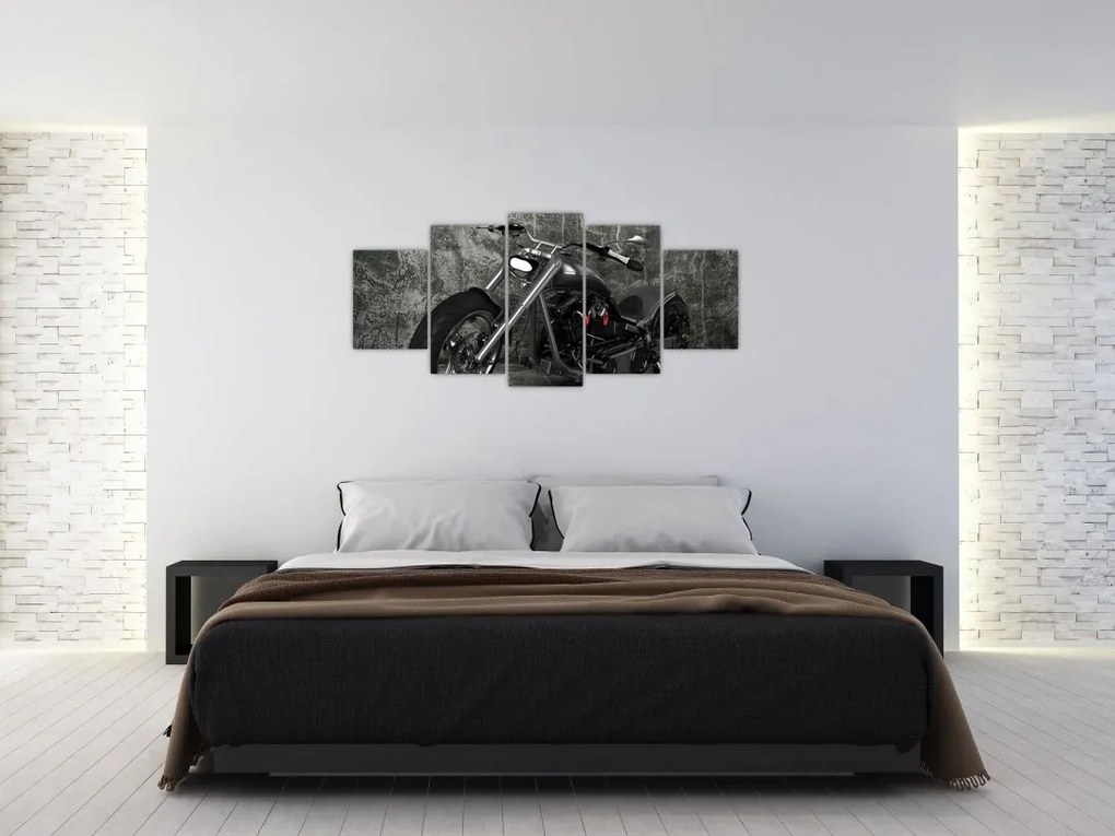 Obrázok motorky - moderný obraz