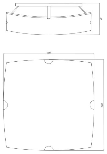 GLOBO 40403-2 - Stropné svietidlo PARANJA 2xE27/60W/230V