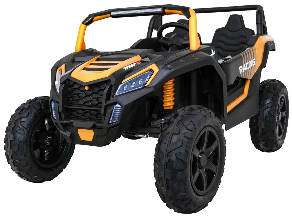 RAMIZ ELEKTRICKÉ AUTÍČKO BUGINA Elektrická bugina ATV STRONG Racing 4x4 Buggy Zlatá 180 W, 24V, 24V14Ah, 2023