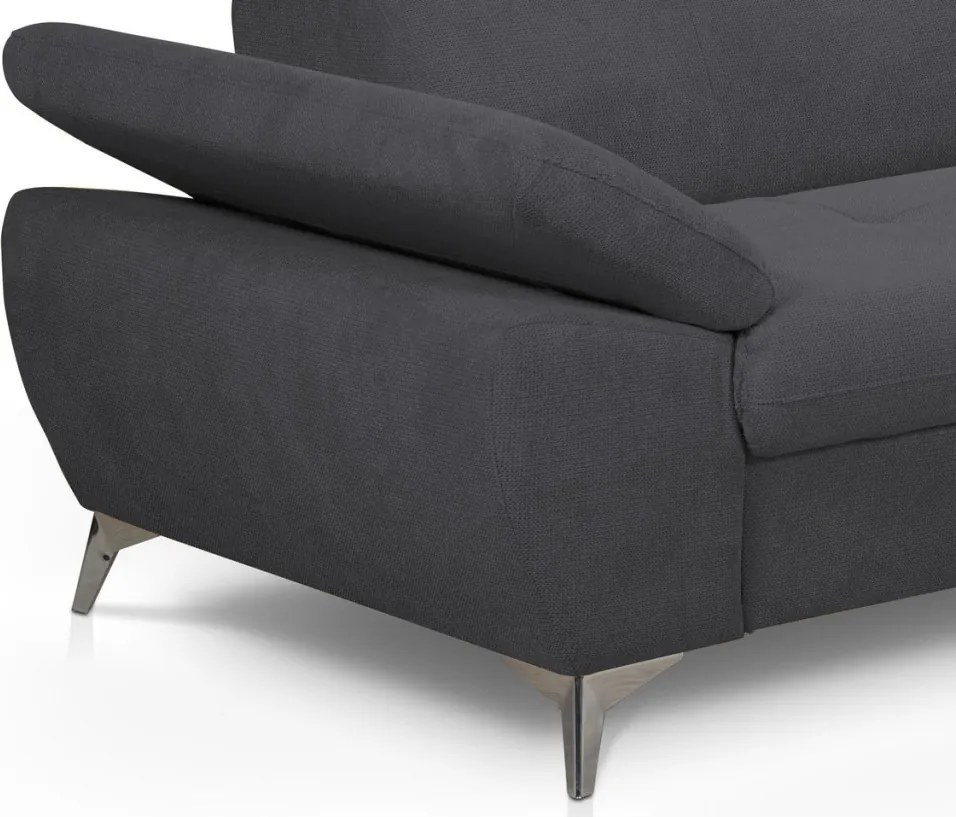 Trojsedák Gisele, antracitová látka