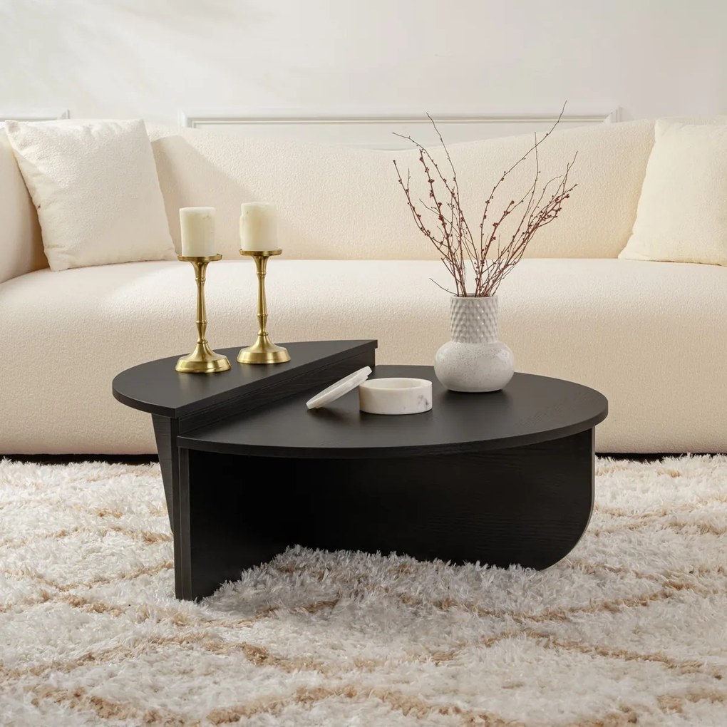Konferenčný stolík Orion Wood Black
