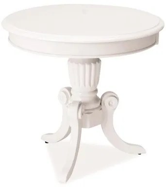 Konferenčný stolík Nevada D 60 cm biely