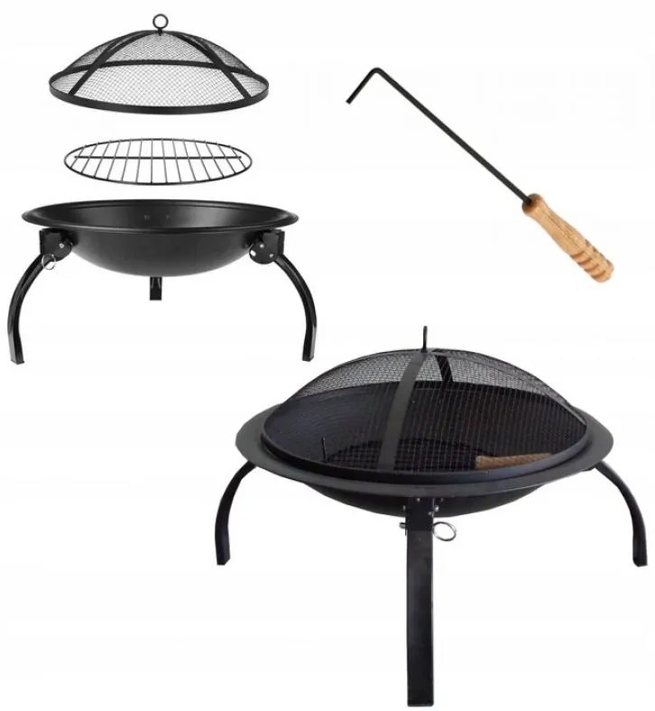 JAKS ZÁHRADNÝ GRIL - OHNISKO BBQ5344