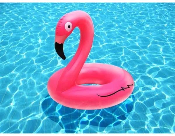 Nafukovacie koleso Plameniak Flamingo 90cm