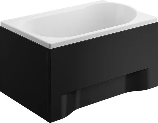 Polimat Akrylátová obdĺžniková vaňa Mini 100x65 (110x70) POLIMAT-Farba: Biela, POLIMAT-Rozmery: 110x70
