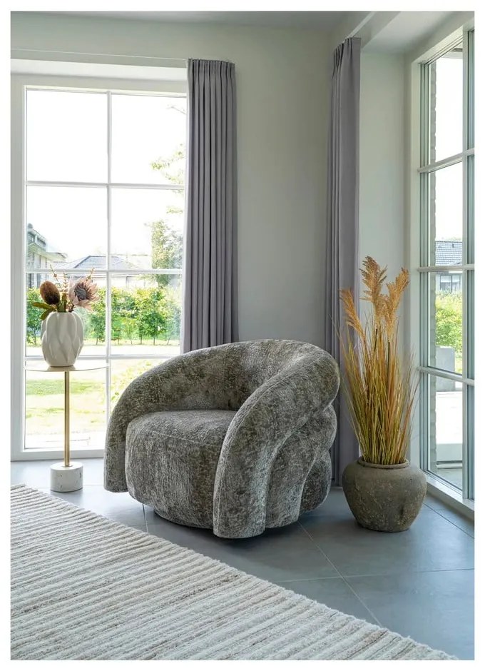 Krémový ručne tkaný vlnený koberec 60x90 cm Mango – House Nordic