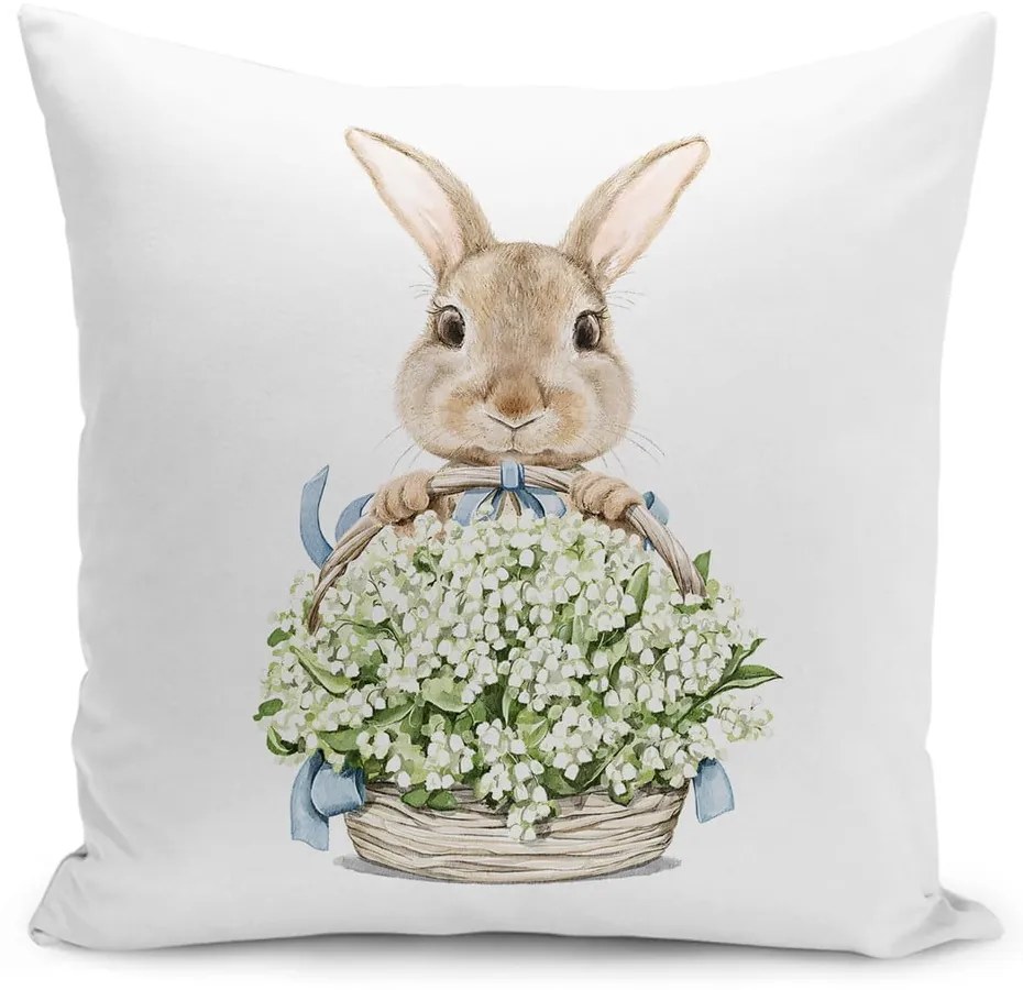 Obliečka na vankúš s veľkonočným motívom 43x43 cm – Mila Home