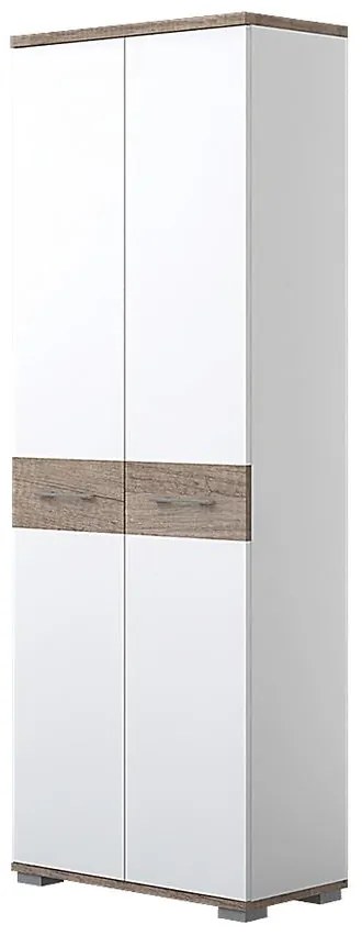 Skriňa Azur V2 Dark Nebraska/White