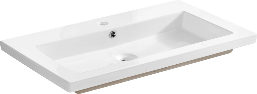 Comad Nábytkové keramické umývadlo UM-8070 SPIRIT 100, 101x46 cm, biela lesklá