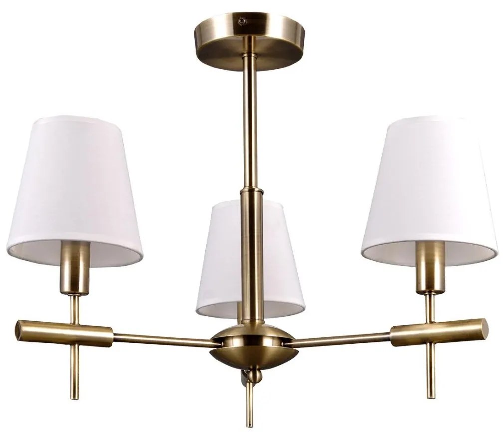 ITALUX MD38482-3 - Luster na tyči BALTER 3xE14/40W/230V