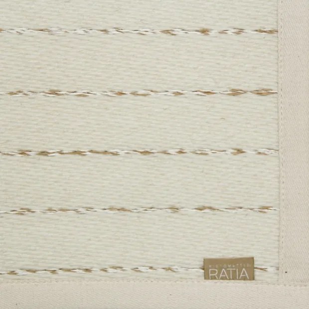 Koberec Rytmi, biely, Rozmery  80x150 cm VM-Carpet