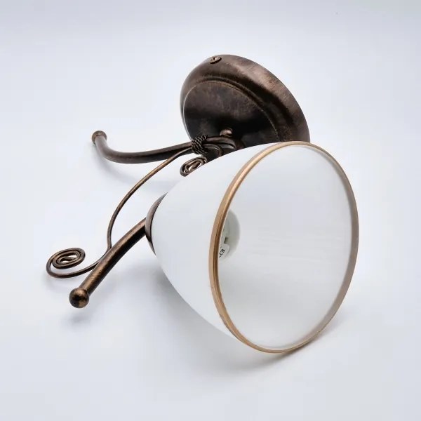 Nástenná lampa RETRO II 1xE27/60W/230V bronz patina