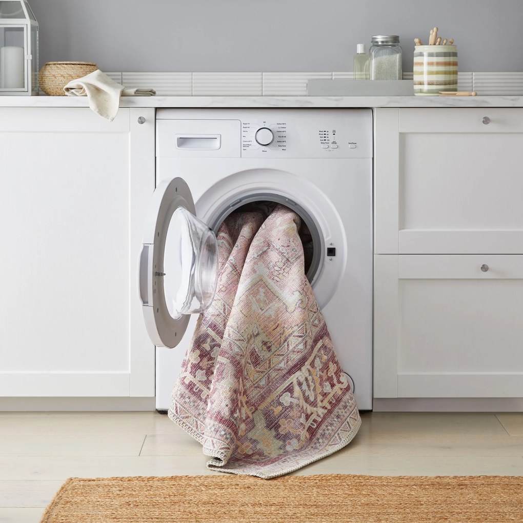 Behúň Hebden Windsor Pink, 60x230, ružová, obývacia izba, Flair Rugs