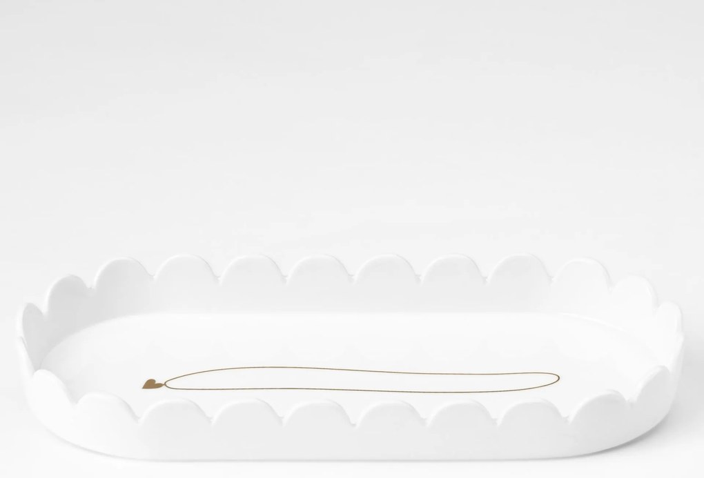 räder Porcelánový podnos na šperky Gold Chain