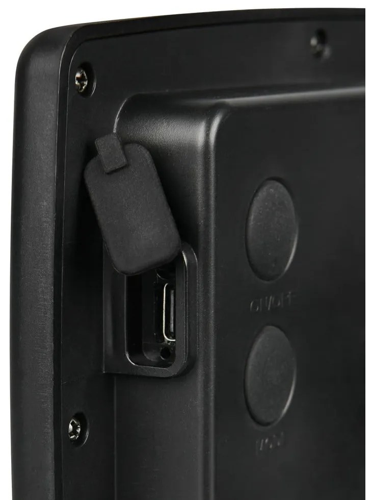 LED zapichovacie vonkajšie svietidlo so solárnym panelom Obidos – Reality