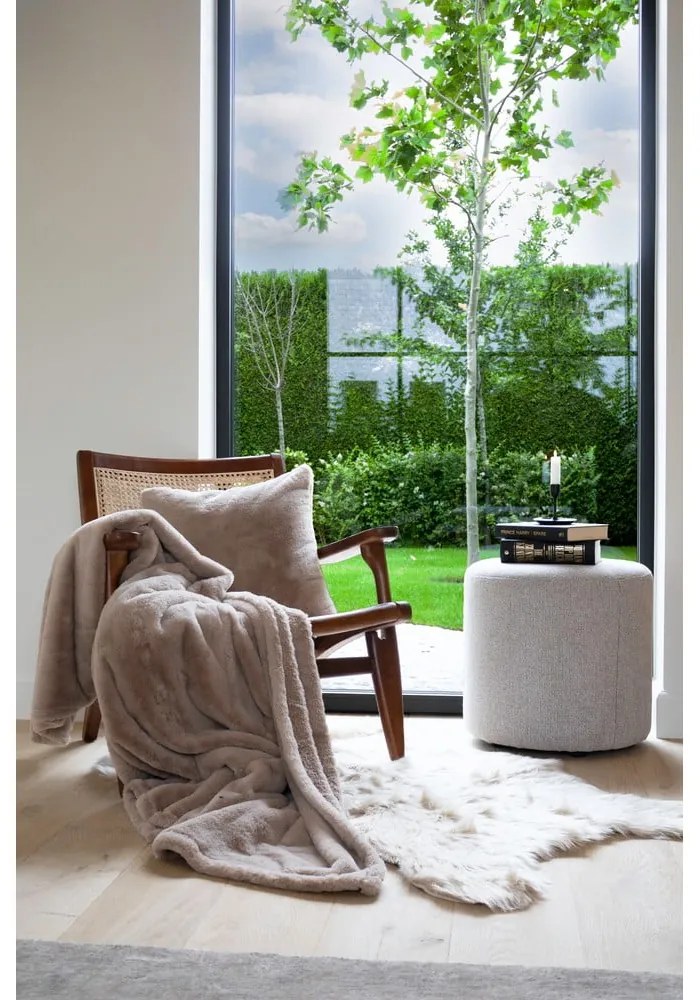Hnedá deka z umelej kožušiny 150x200 cm Ruby – Tiseco Home Studio