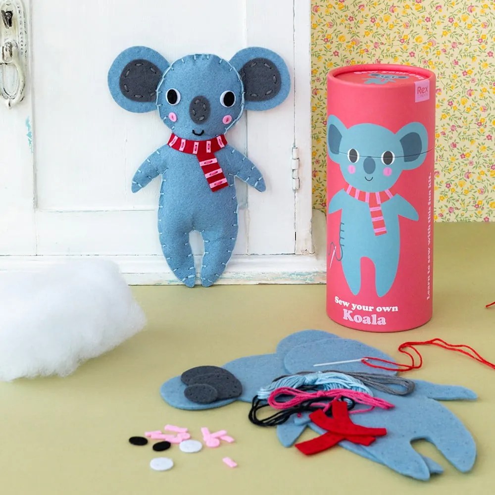 Kreatívna súprava Sew Your Own Koala – Rex London
