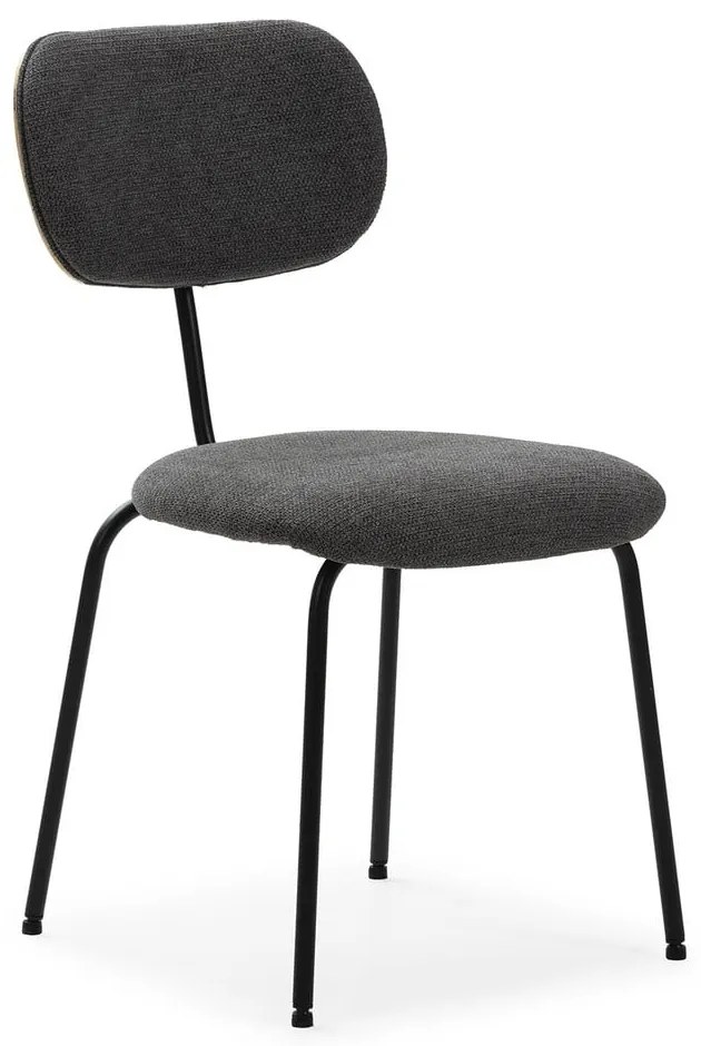 Čierne jedálenské stoličky v súprave 4 ks Dash – Marckeric