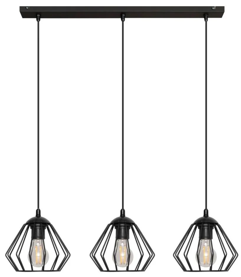 Luster na lanku AGAT 3xE27/15W/230V