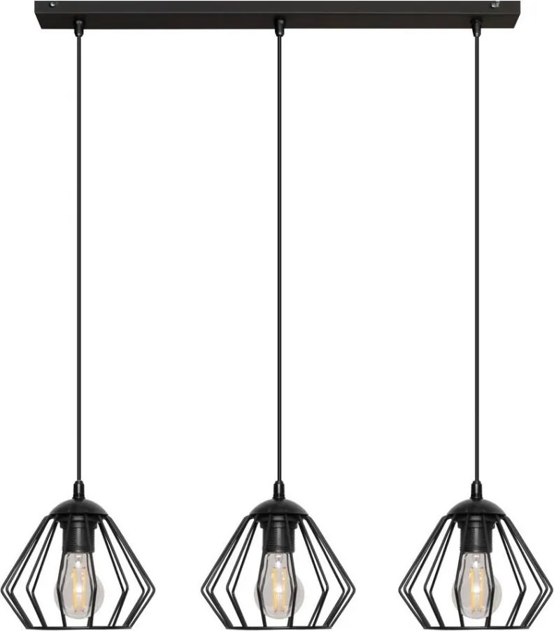 Luster na lanku AGAT 3xE27/15W/230V