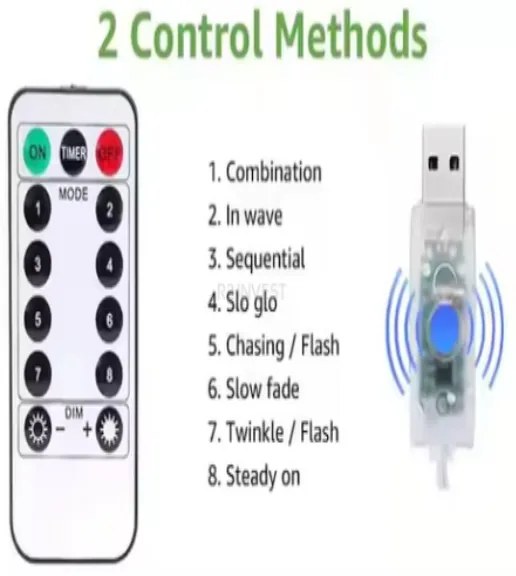 ISO 11332 Svetelný záves 300 LED teplá biela