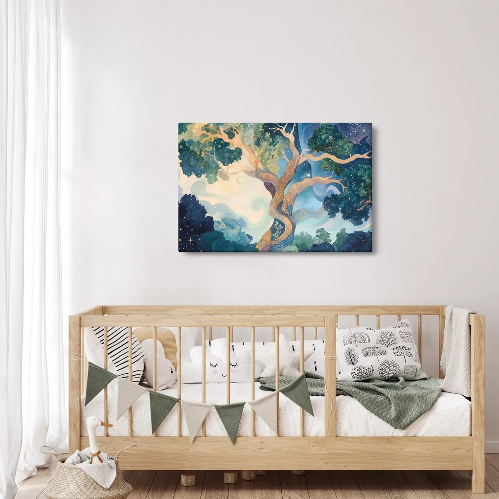 Obraz – Vesmírny strom (90x60 cm)