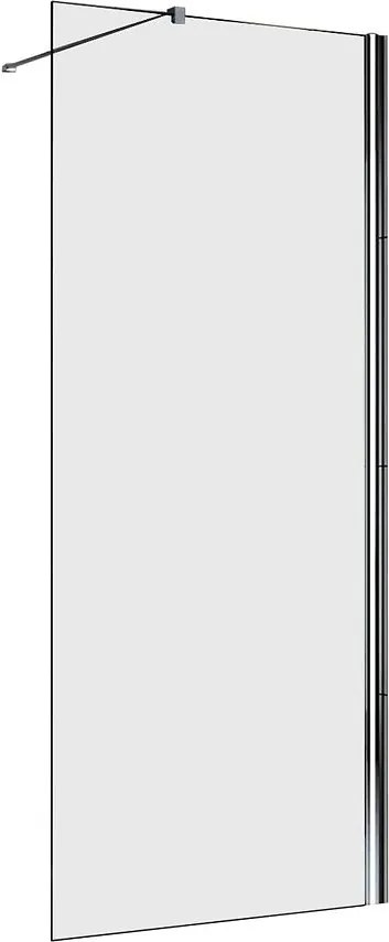Sprchová stena Walk-In Soft 90x195 chróm