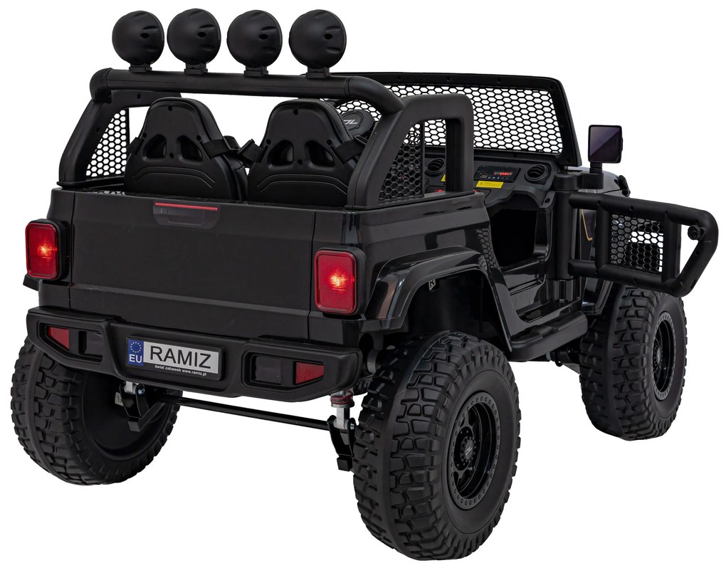 RAMIZ Elektrická autíčko OFF-ROAD 3.0 - čierne - 4x35W- BATÉRIA - 12V14Ah - 2024