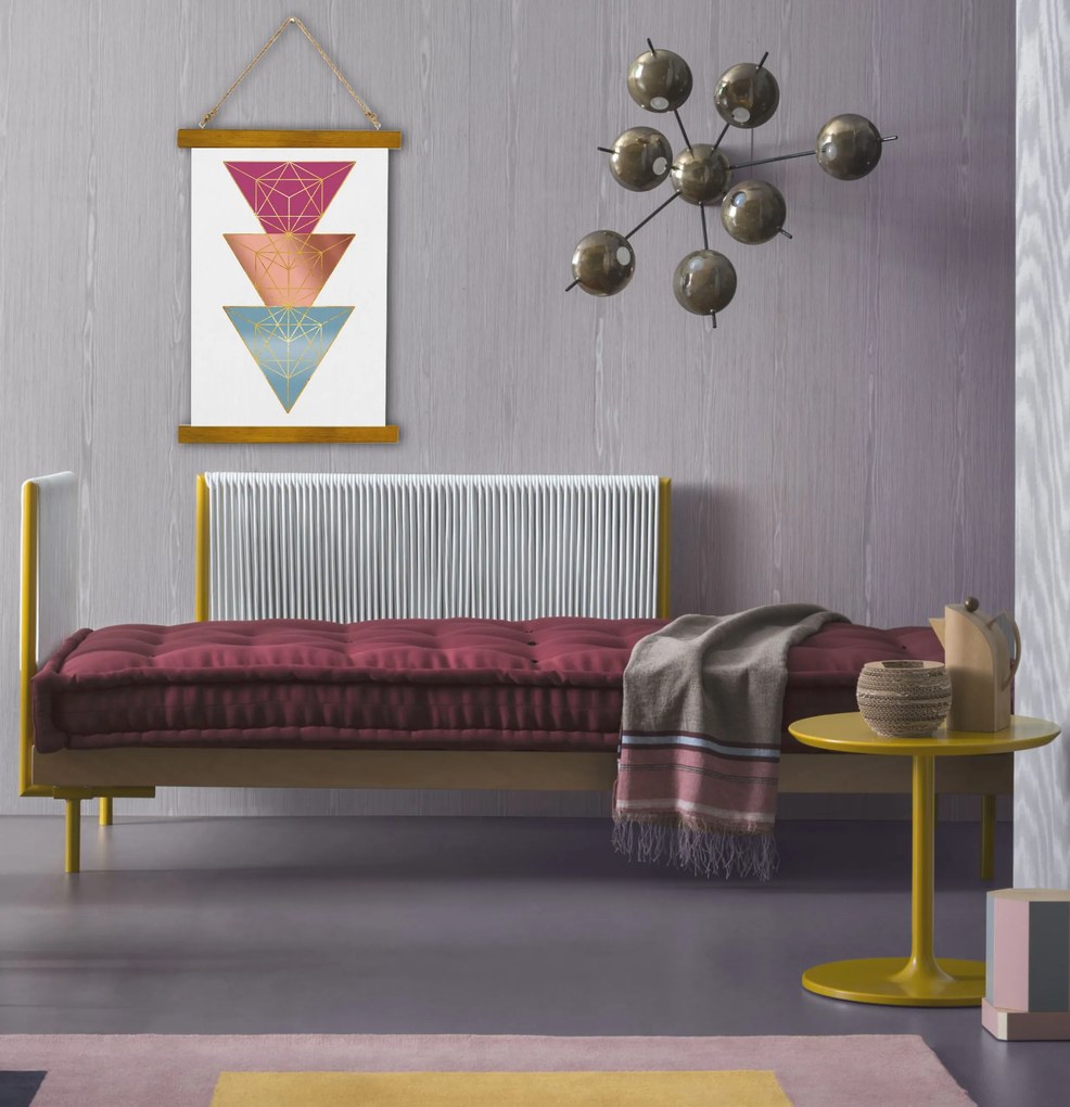 Závesné plátno na stenu Complicated Apropos of Hate / Dan Johannson - 80x120 cm – prírodný rám