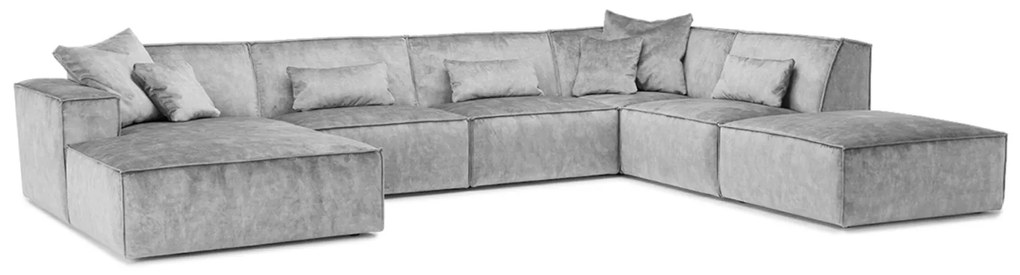 PROXIMA.store - Modulárny gauč GAREDO MAX DRUH LÁTKY: MAGIC VELVET - 2202