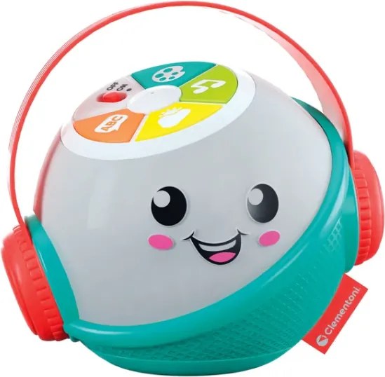 Interaktívna hudobná lopta DIXI Mikrofón Poľský jazyk Clementoni 50800