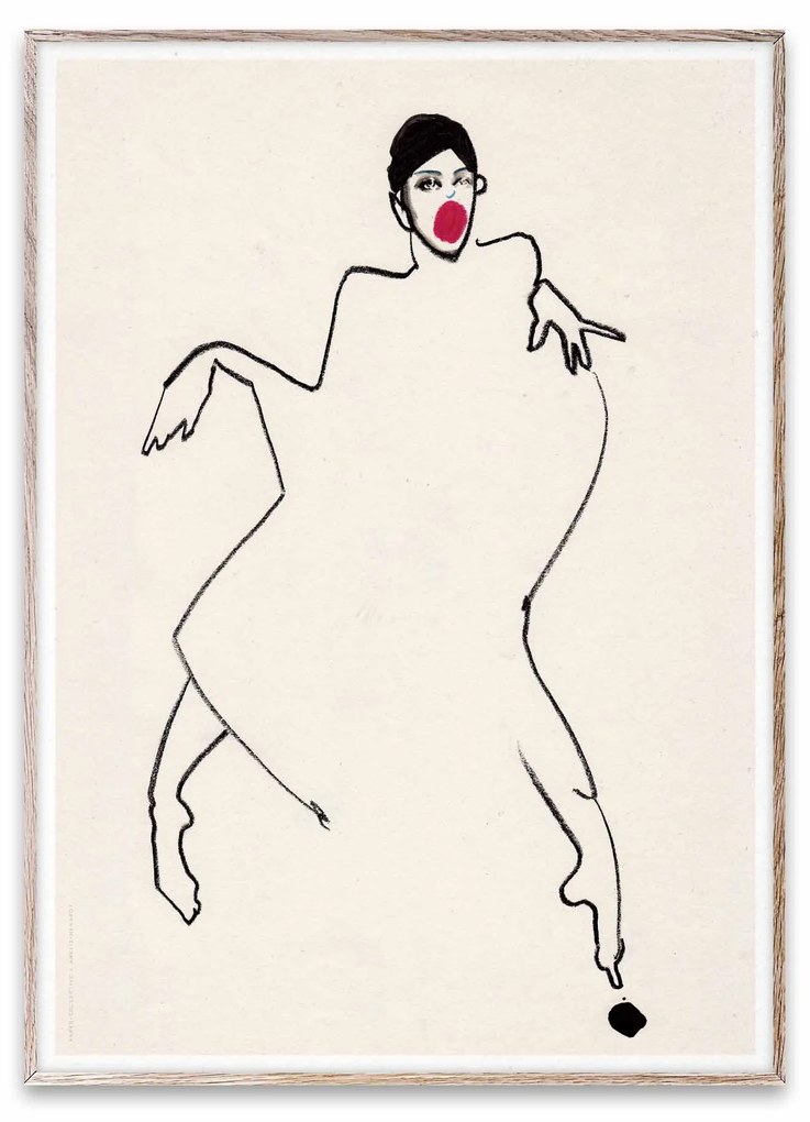 Plagát Dancer 02 50 × 70 cm 50 × 70 cm