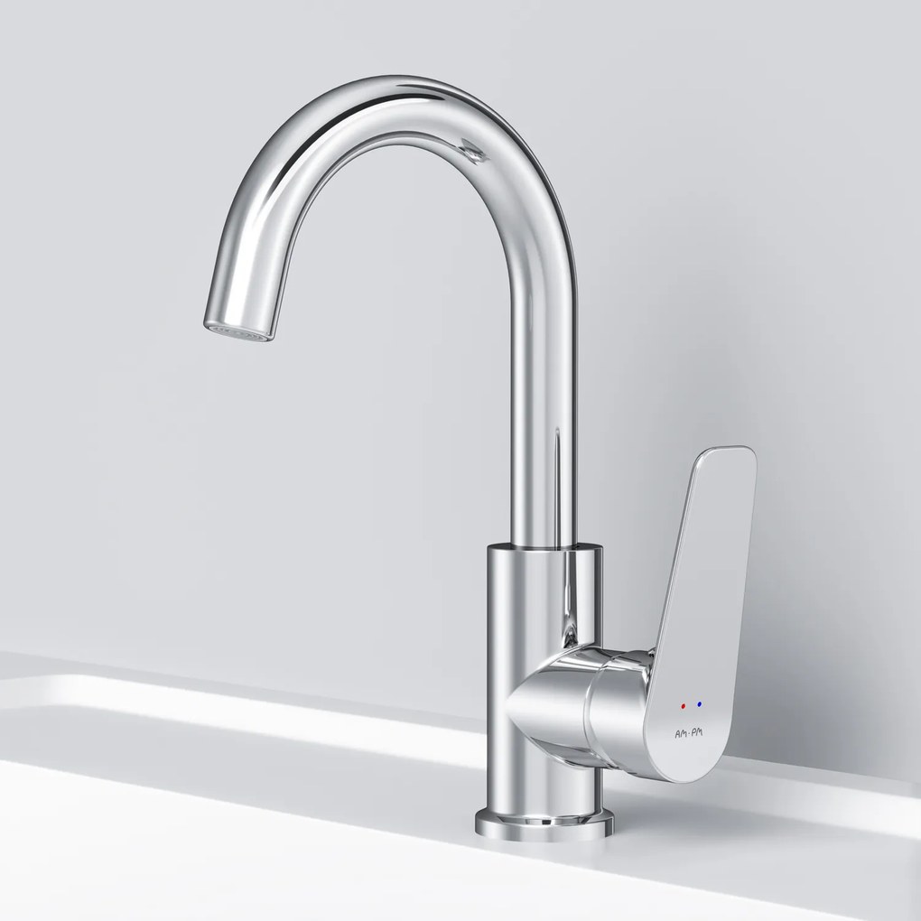 Umývadlová batéria AM.PM Hit FTA02700 jednopáková, chróm