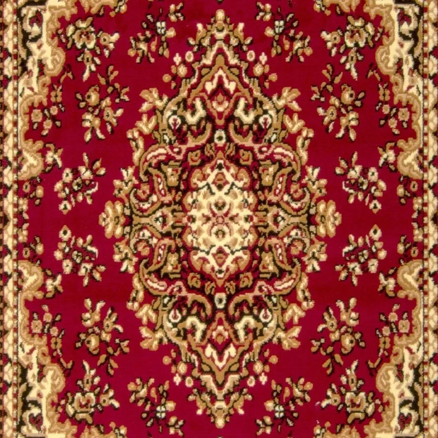 Spoltex Kusový koberec Samira 12001 red, 80 x 150 cm