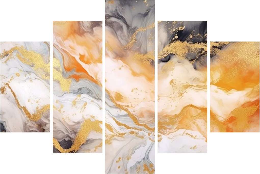 Obraz - Mramorované pozadie (150x105 cm)